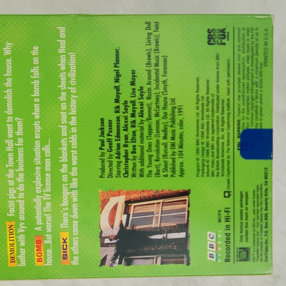 The Young Ones 2 VHS set, 6 Episodes - Picture 11 of 17